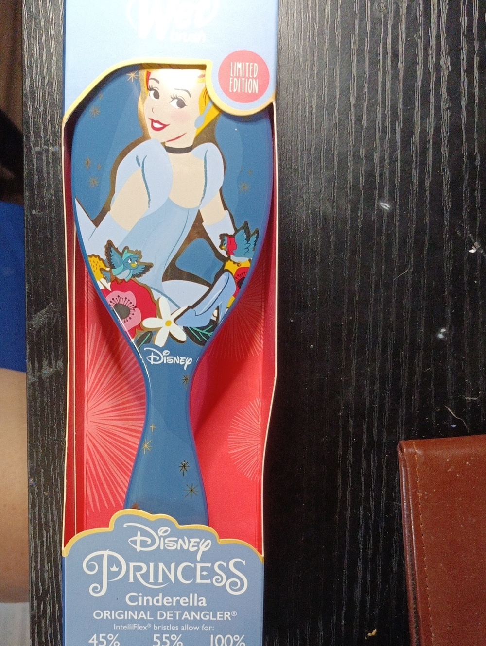 Disney Princess Cinderella Blue Detangler Hair Brush - Limited Edition